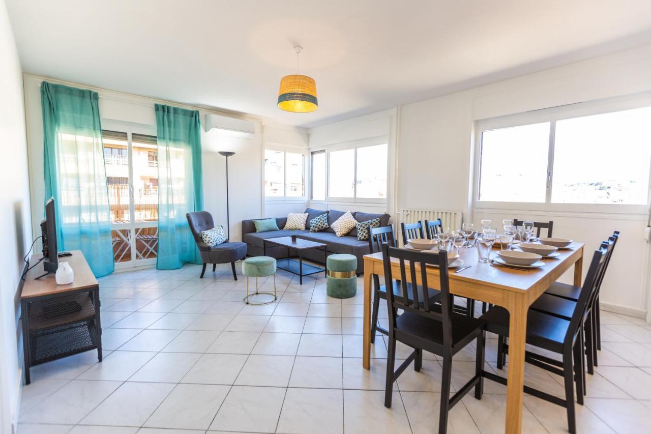 Appartamento Superbe 100m2 - 2 Balcons - Proche Gare - Climatisé Marsiglia Esterno foto
